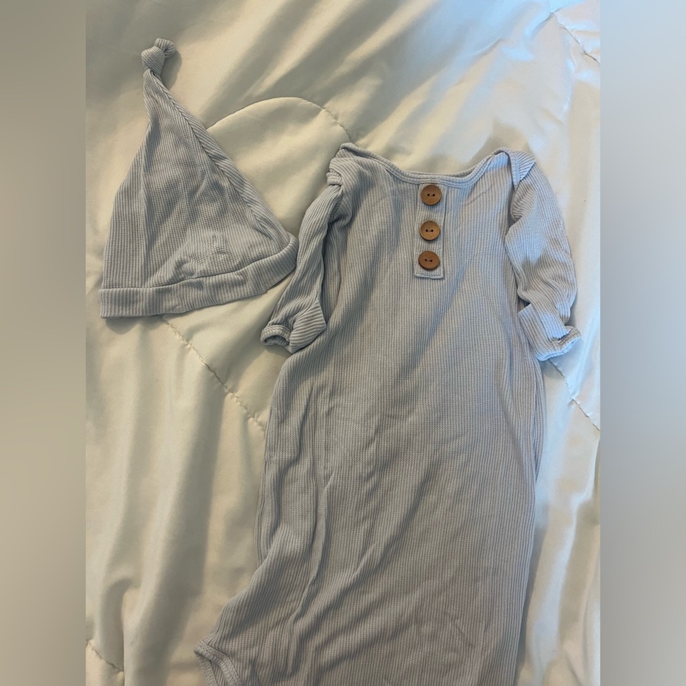 Caden Lane Baby Knot Gown